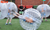 play a fun giant zorb ball